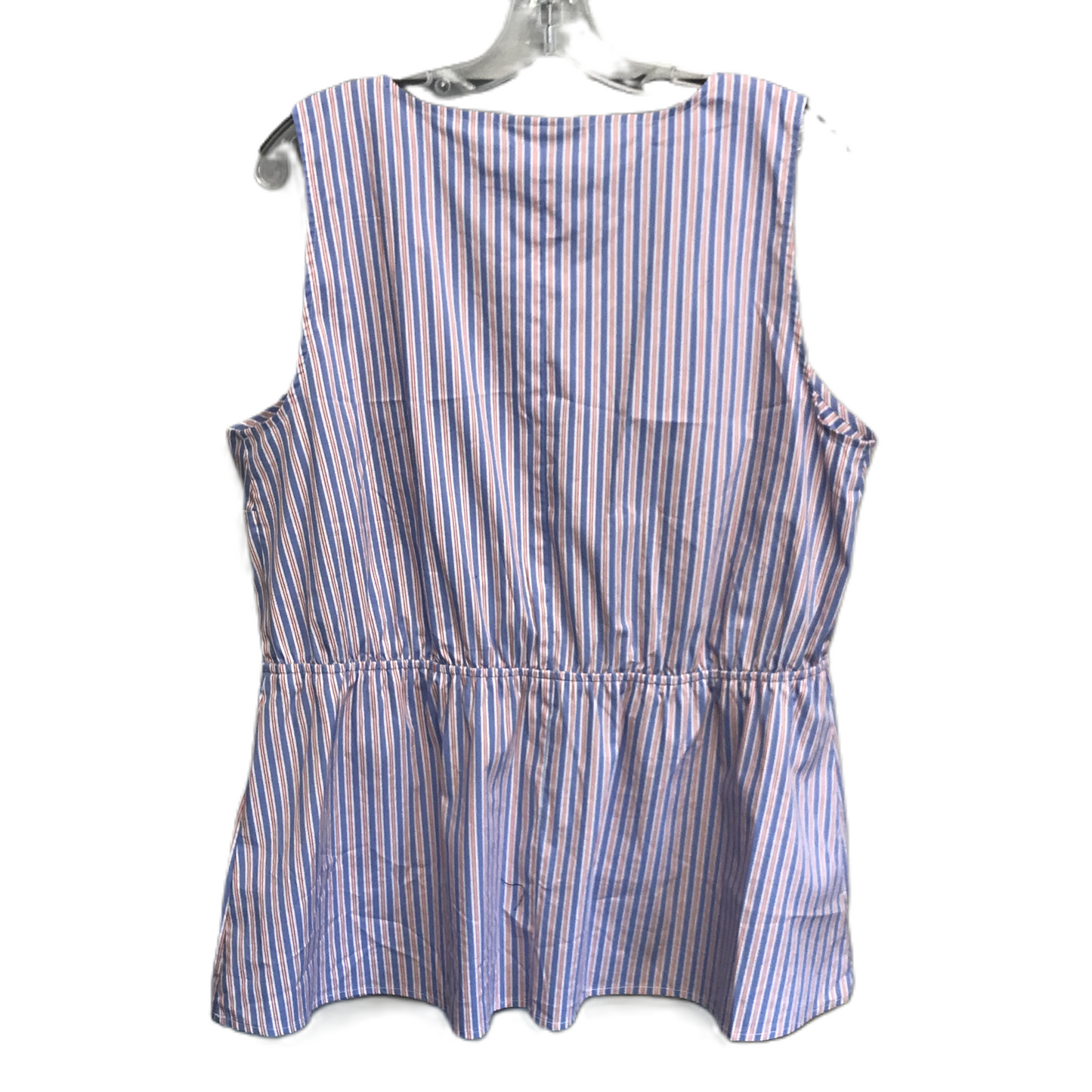 Striped Pattern Top Sleeveless By Lane Bryant, Size: Xl