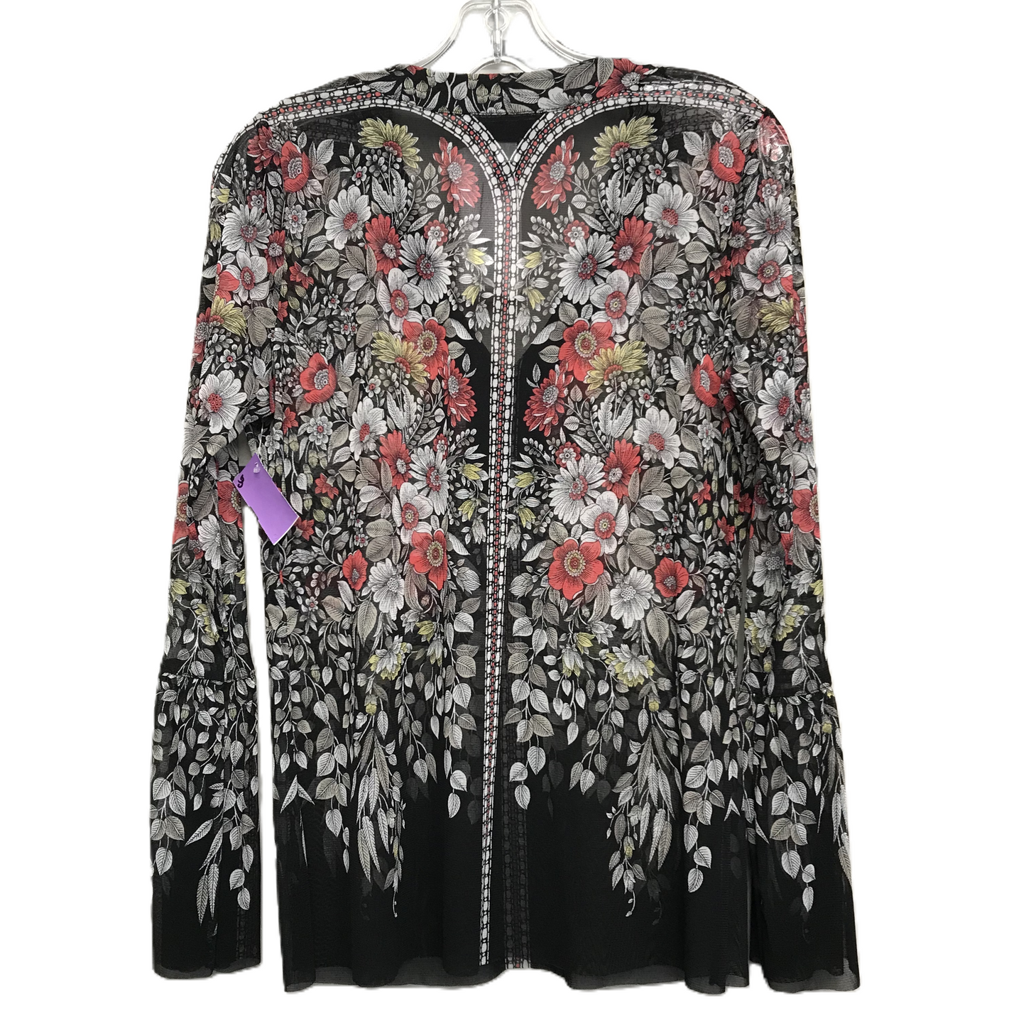 Top Long Sleeve By Inc In Floral Print, Size: M