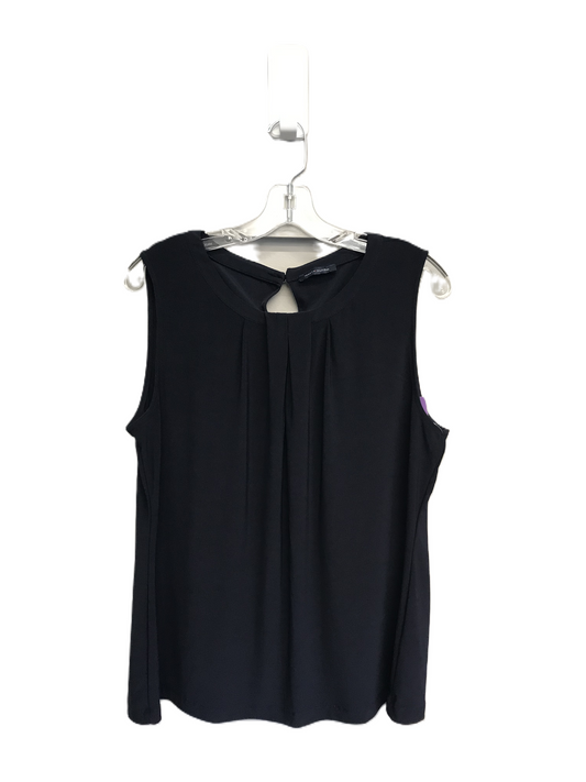 Navy Top Sleeveless By Tommy Hilfiger, Size: Xl