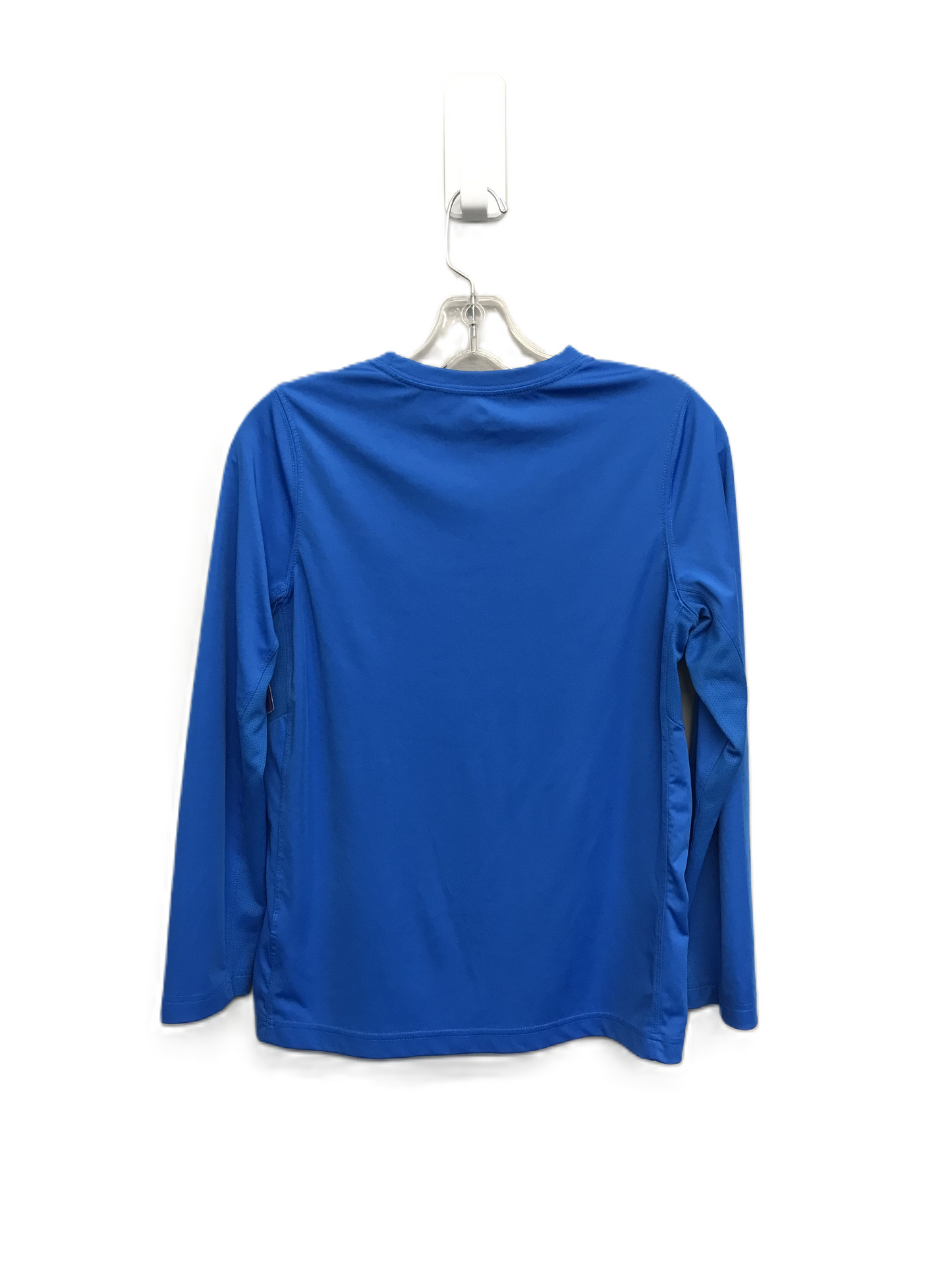 Blue Athletic Top Long Sleeve Crewneck By Nike Apparel, Size: L