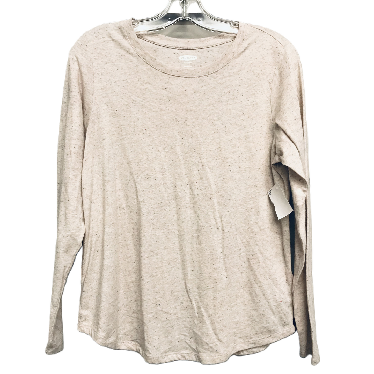 Top Long Sleeve Basic By Old Navy In Beige, Size: S