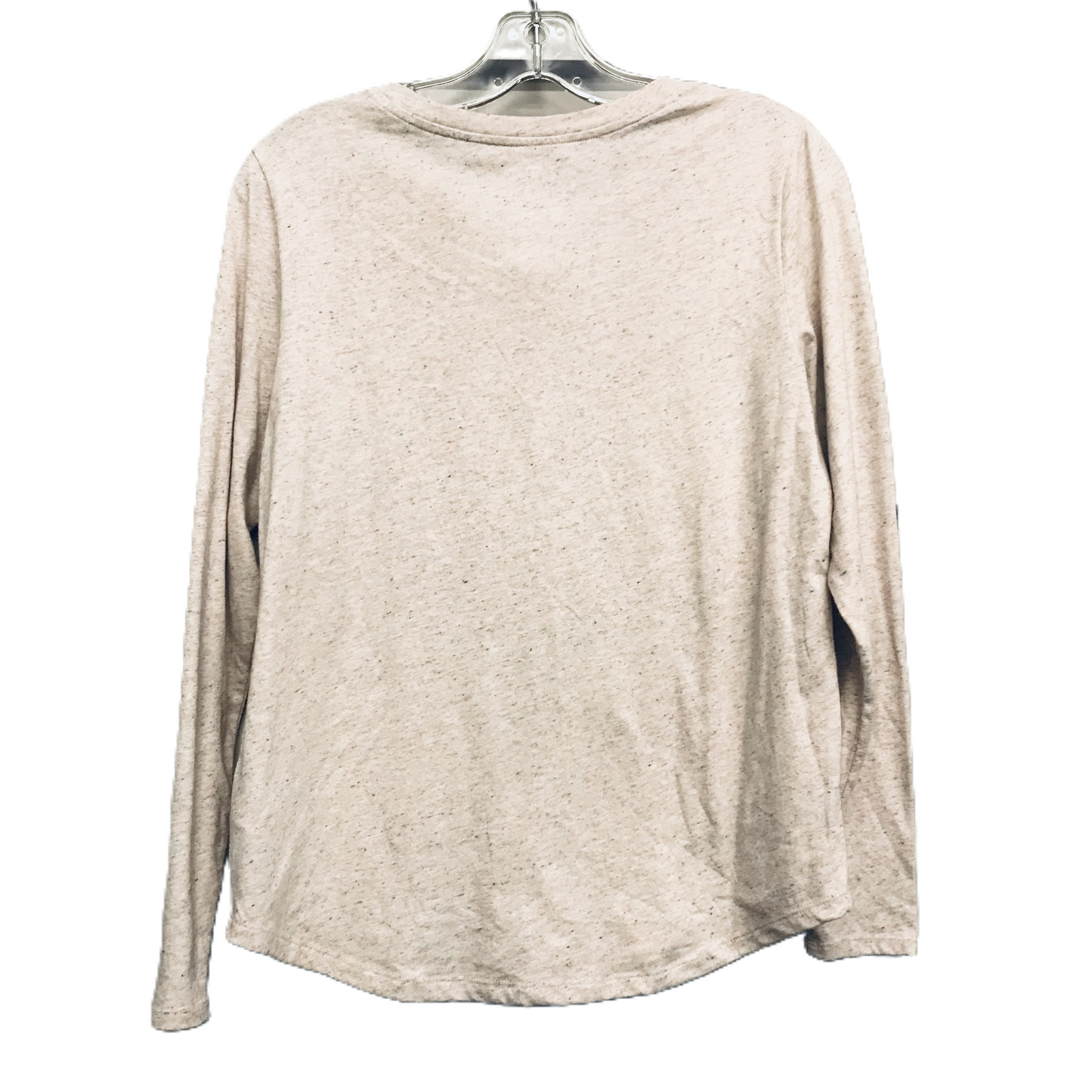 Top Long Sleeve Basic By Old Navy In Beige, Size: S