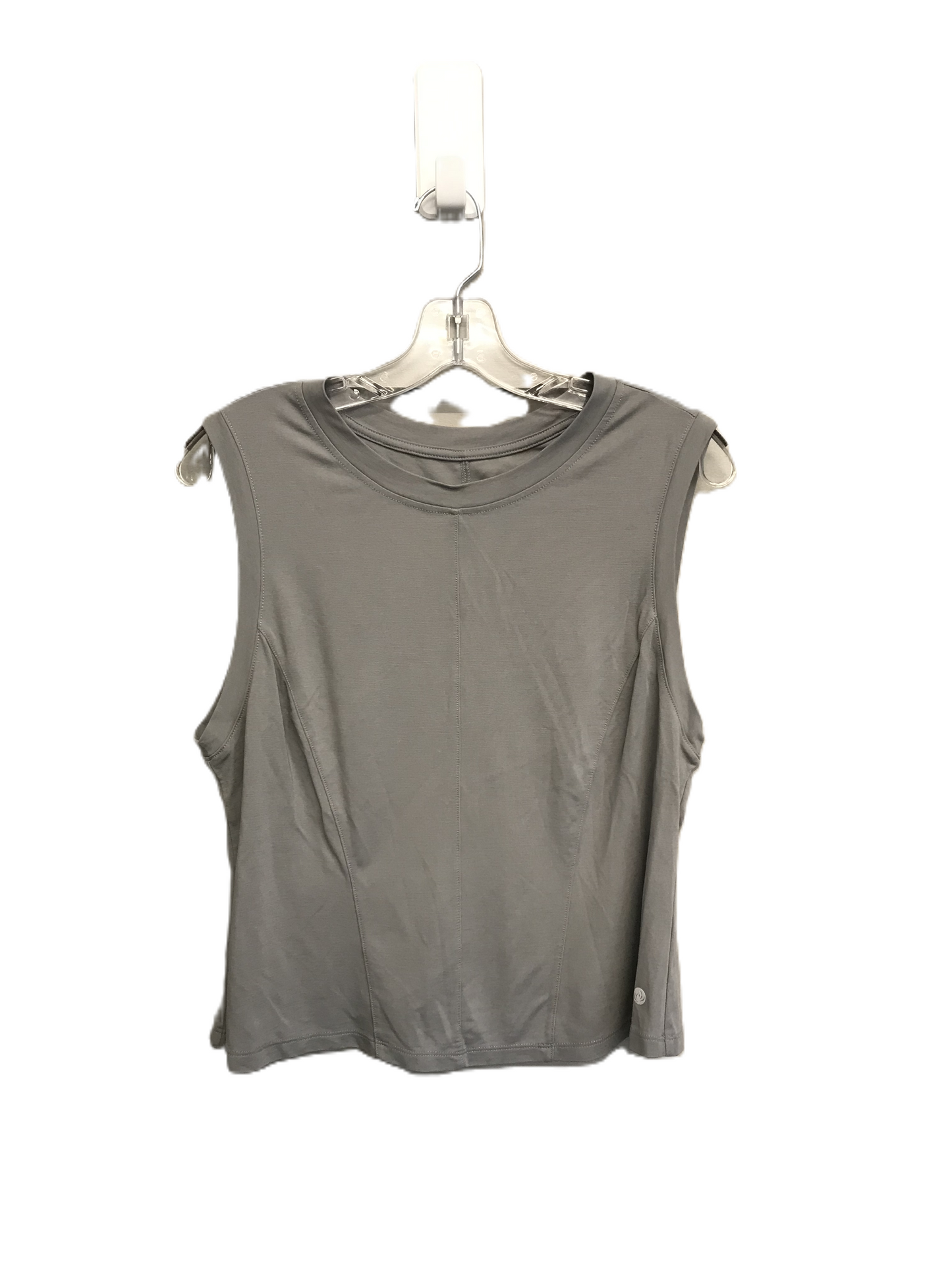 Grey Athletic Tank Top By Apana, Size: L
