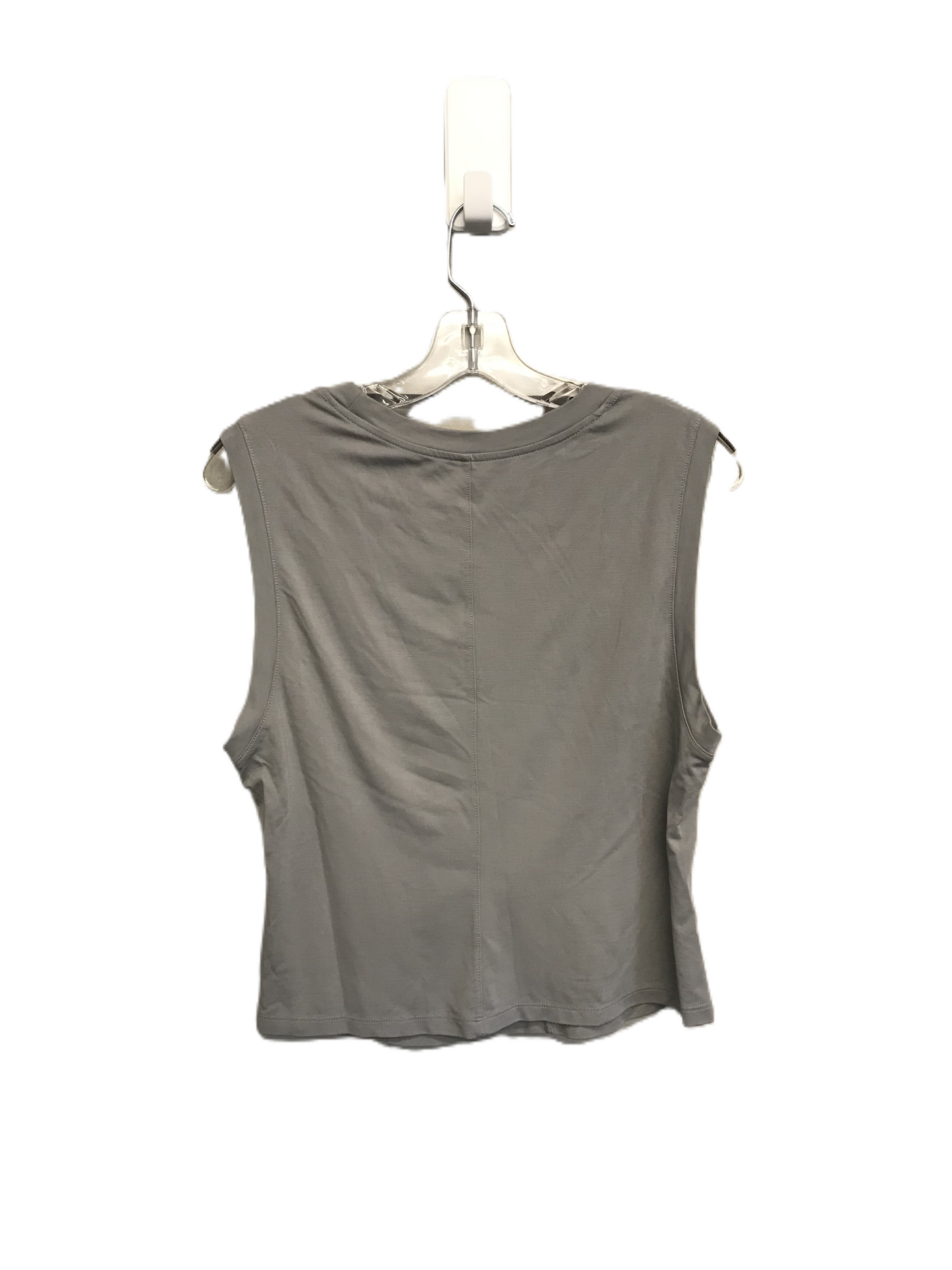 Grey Athletic Tank Top By Apana, Size: L