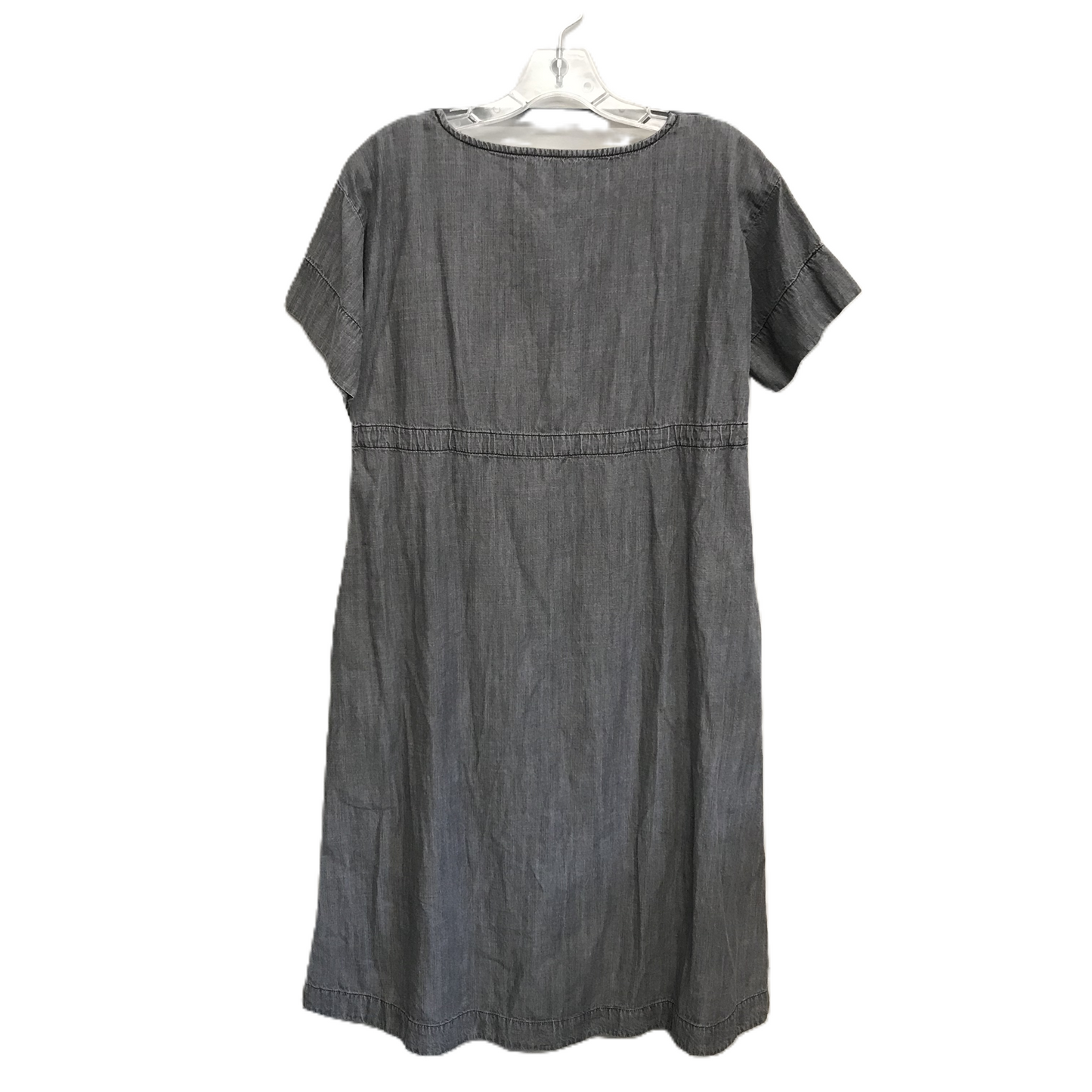 Grey Dress Casual Short By Eileen Fisher, Size: Xxs