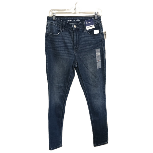 Blue Denim Jeans Skinny By Old Navy, Size: 6