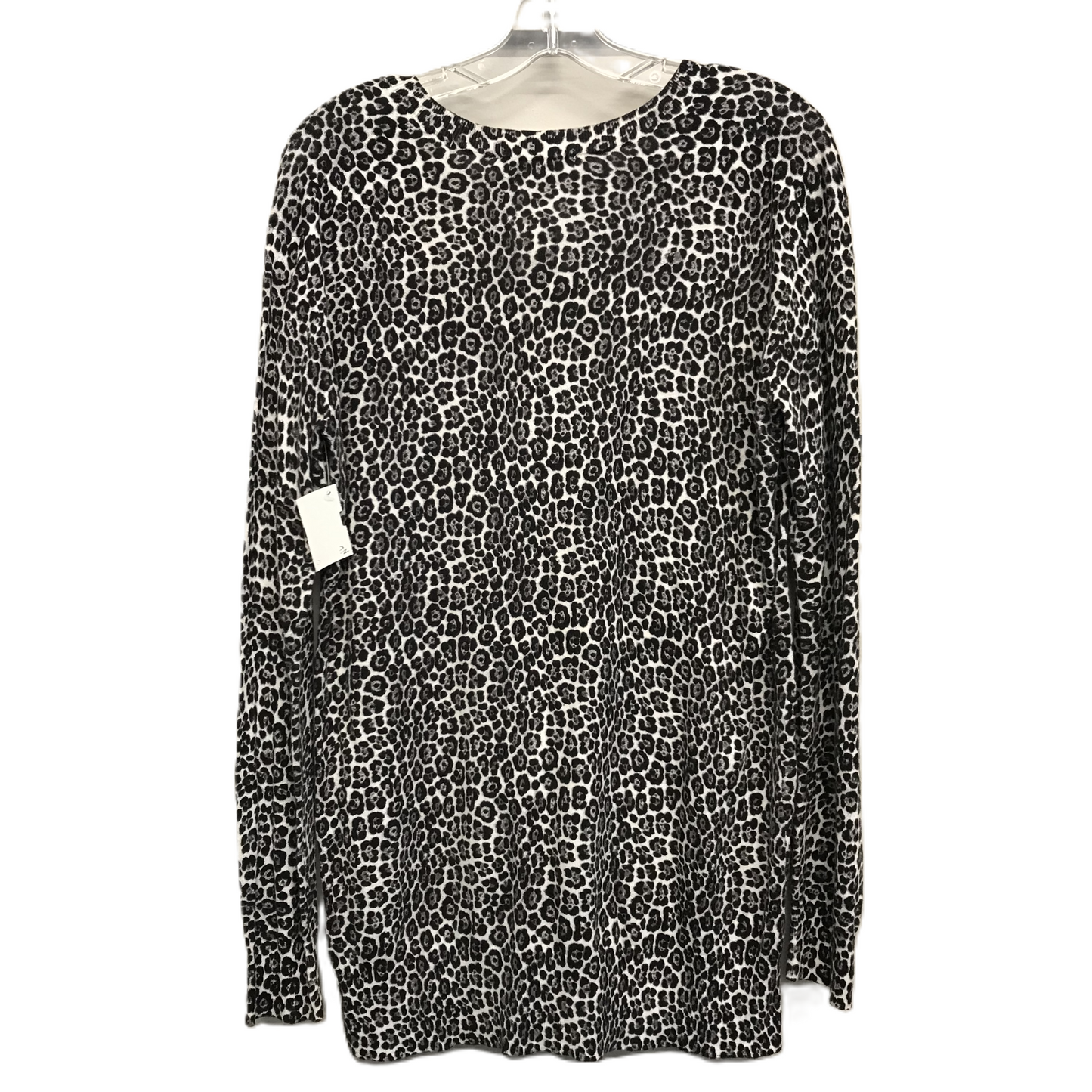 Top Long Sleeve By Michael Kors In Animal Print, Size: M