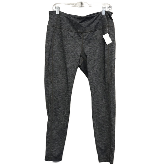 Athletic Leggings By Athleta In Grey, Size: Xl