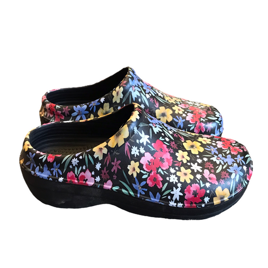 Shoes Flats By Totes In Floral Print, Size: 7