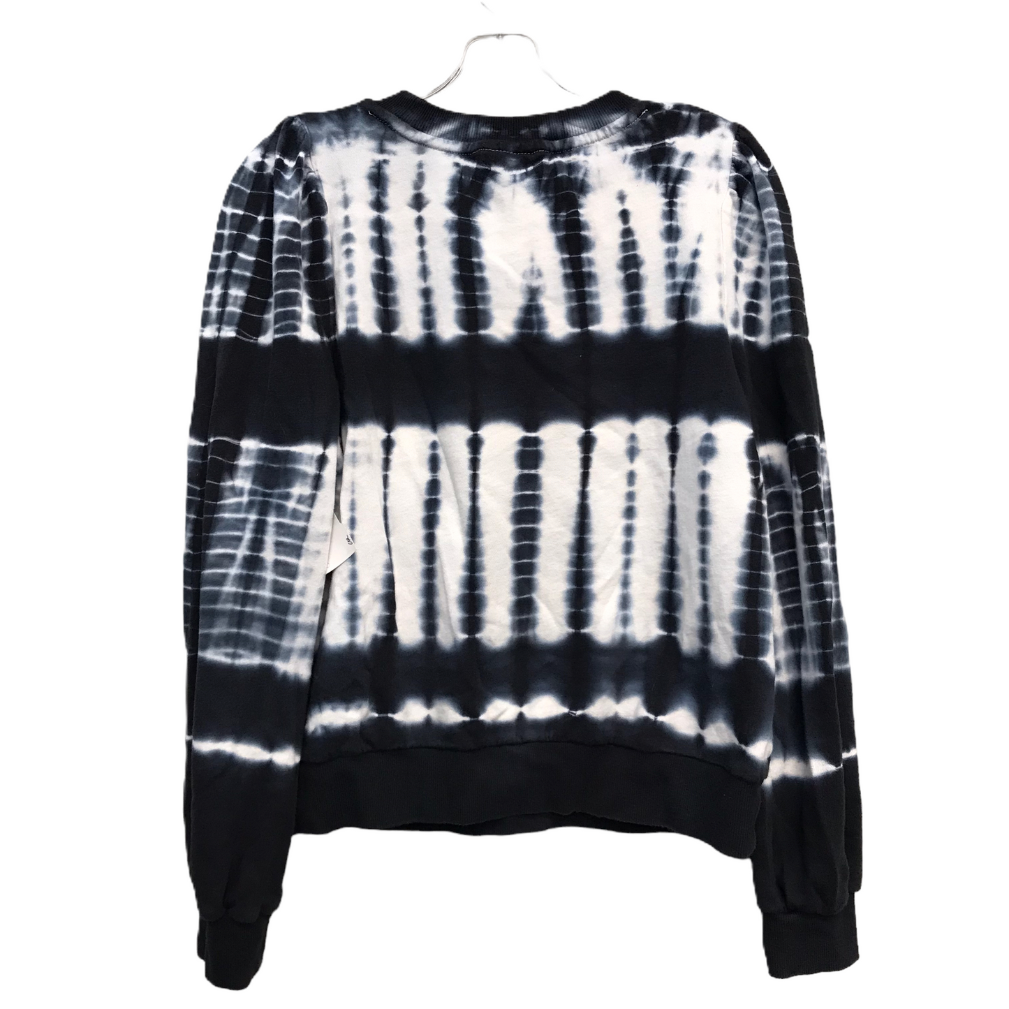 Top Long Sleeve By Who What Wear In Blue & White, Size: S