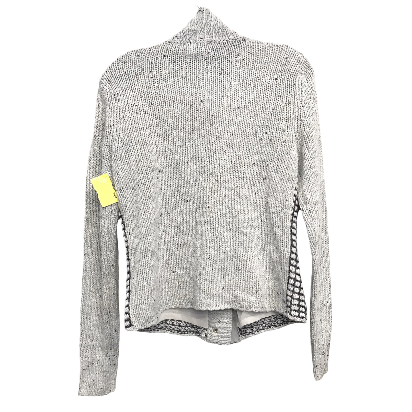 Sweater Cardigan By Cabi In Grey, Size: S