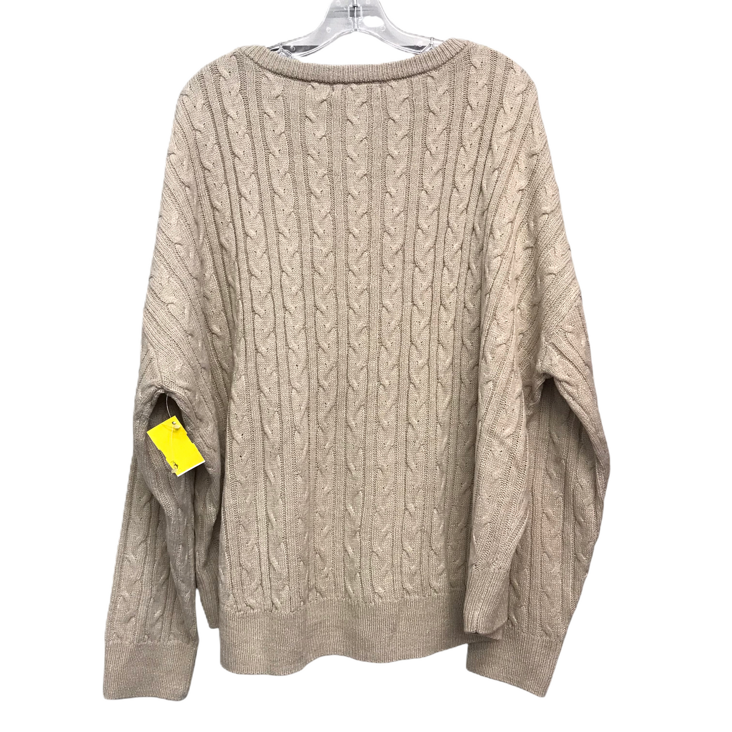 Sweater By New York And Co In Beige, Size: 2x