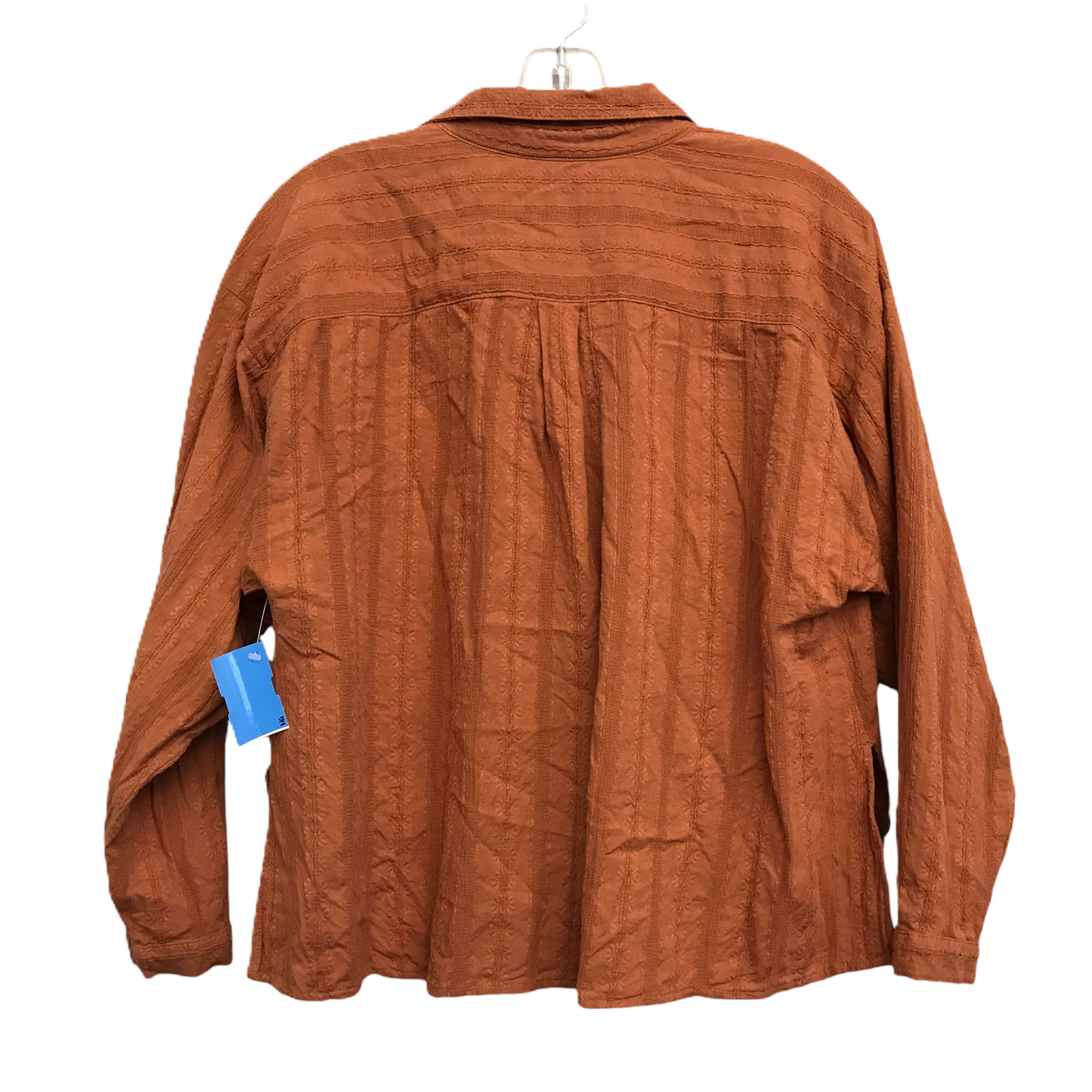 Top Long Sleeve By Loft In Orange, Size: Mp