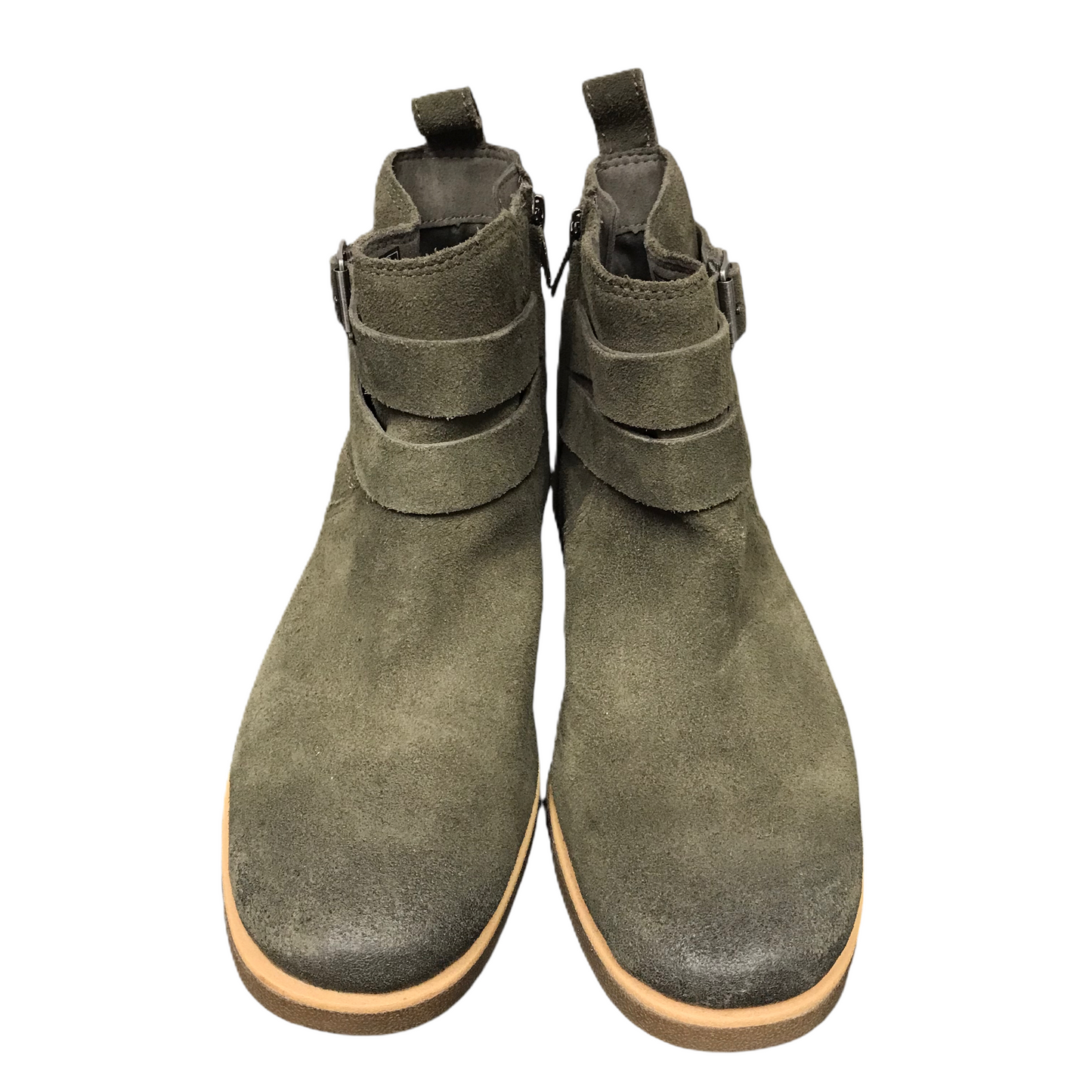 Boots Designer By Ugg In Green, Size: 6