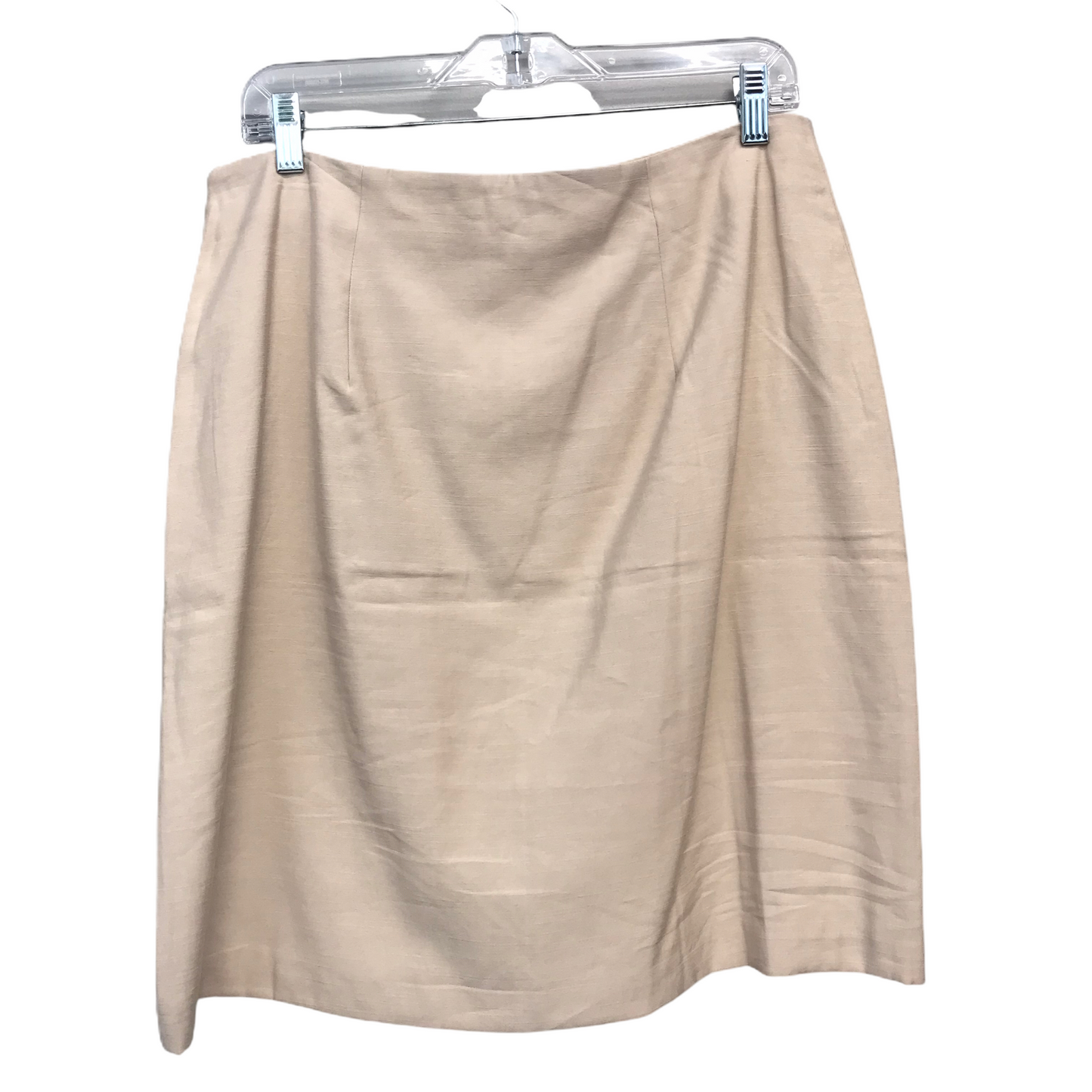 Skirt Midi By Ann Taylor In Tan, Size: 10