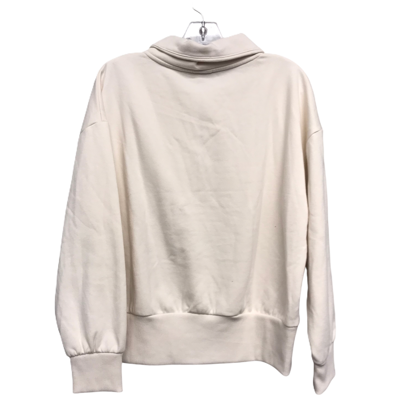 Top Long Sleeve By A New Day In Cream, Size: L