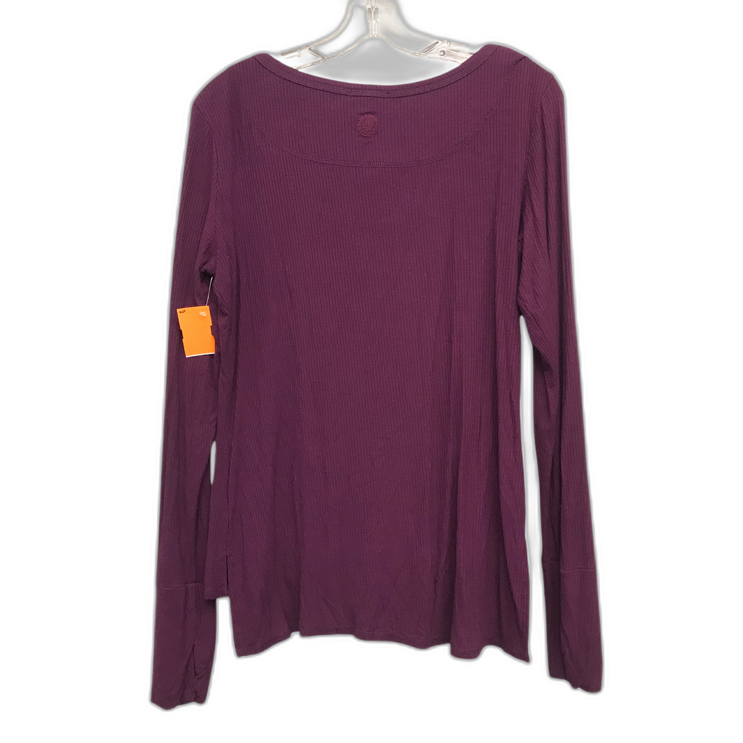 Top Long Sleeve By Earthbound In Purple, Size: Xl