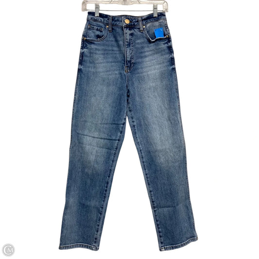 Jeans Straight By Kut In Blue Denim, Size: 0