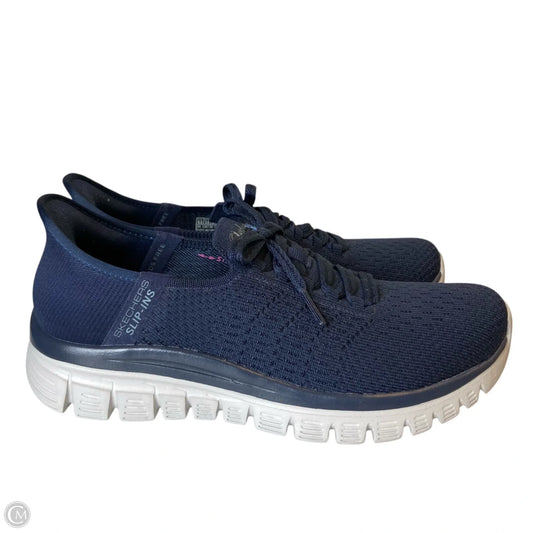 Shoes Sneakers By Skechers In Navy, Size: 6.5