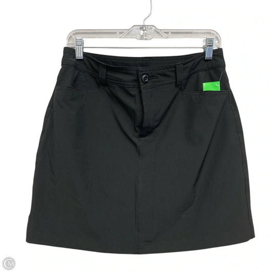 Skort By Eddie Bauer In Black, Size: 6