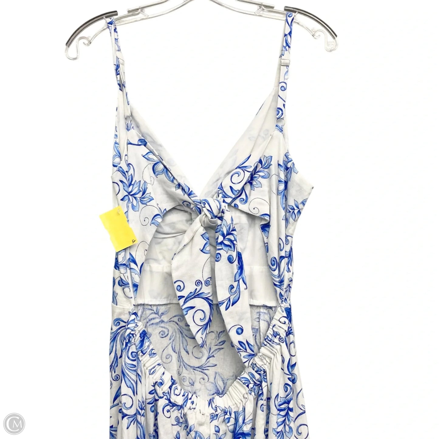 Dress Casual Maxi By 1.state In Blue & White, Size: L