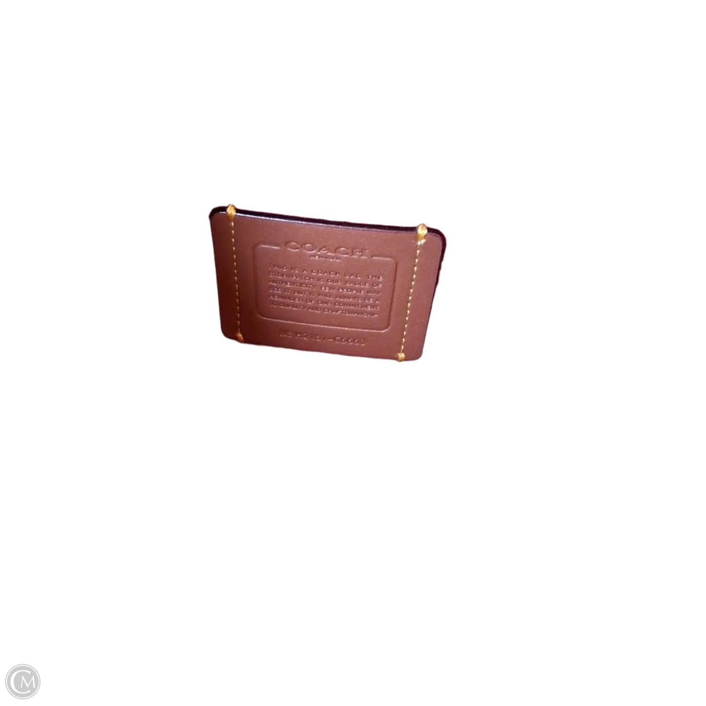 Crossbody Designer By Coach, Size: Small