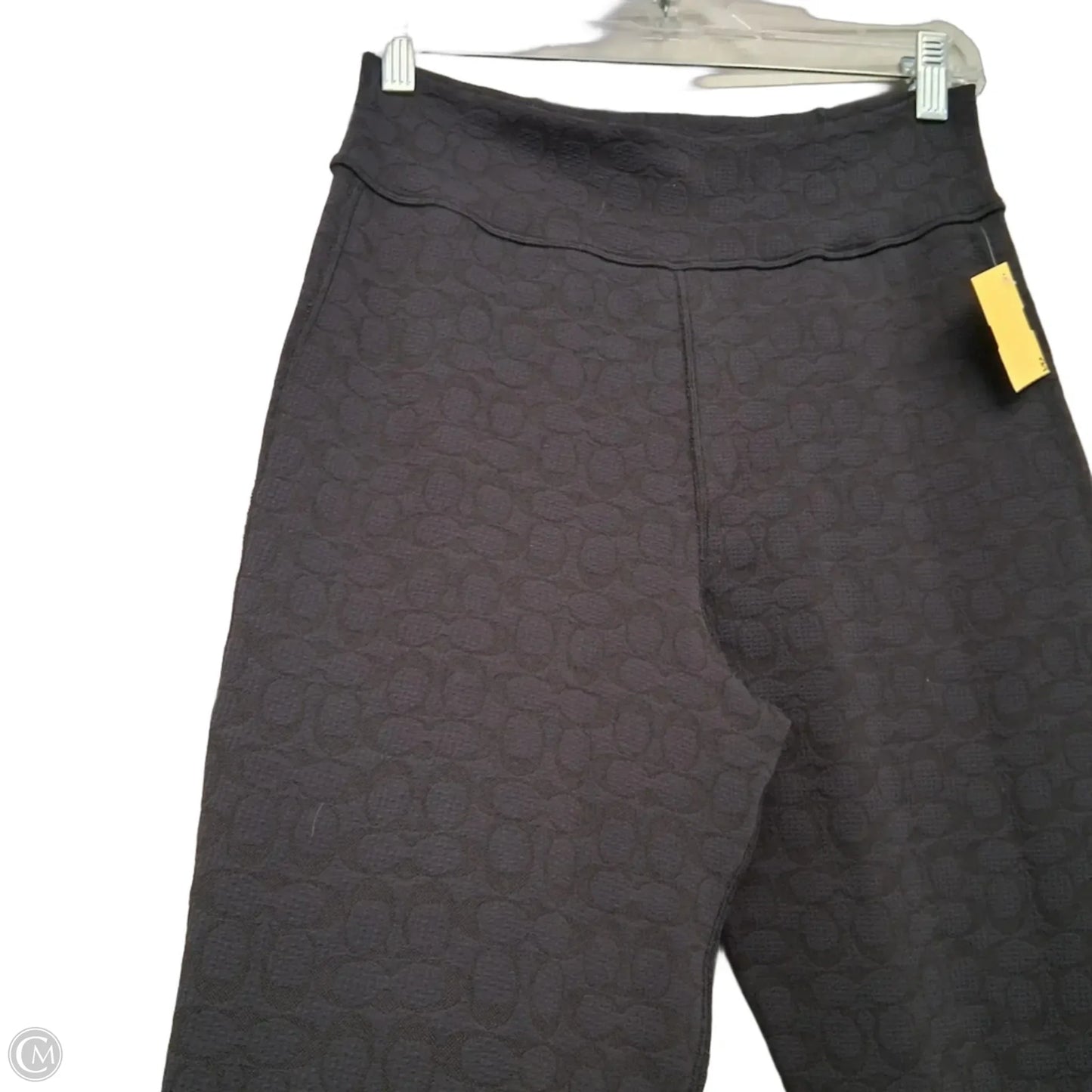 Pants Designer By Coach In Black and Navy, Size: L