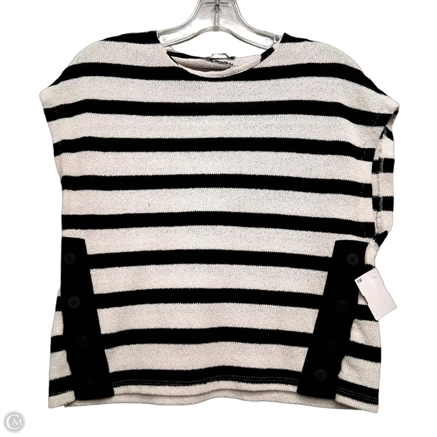 Sweater By Zara In Striped Pattern, Size: S