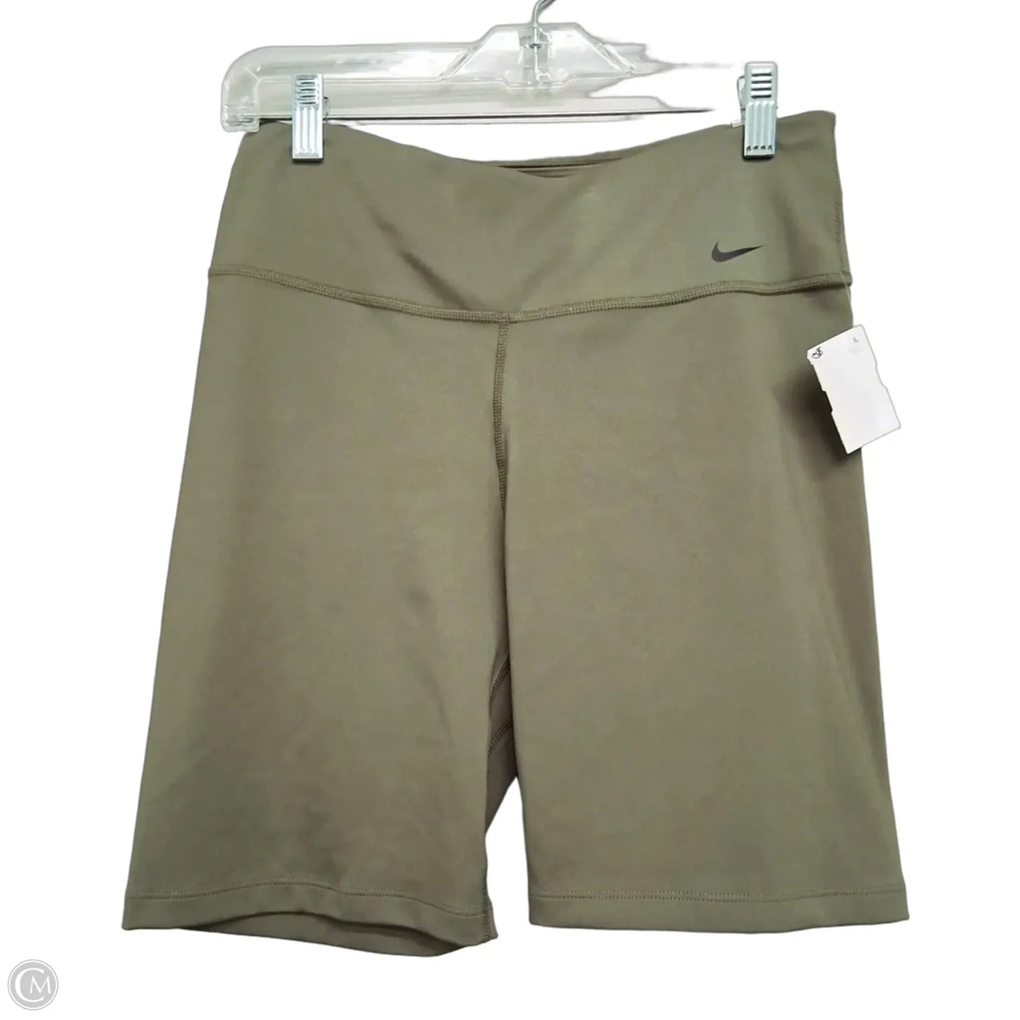 Athletic Shorts By Nike Apparel In Green, Size: M