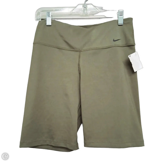 Athletic Shorts By Nike Apparel In Green, Size: M