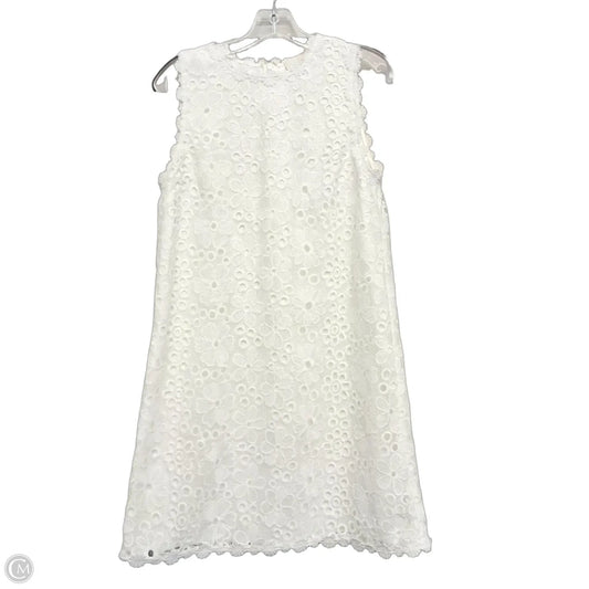 Dress Designer By Kate Spade In White, Size: S
