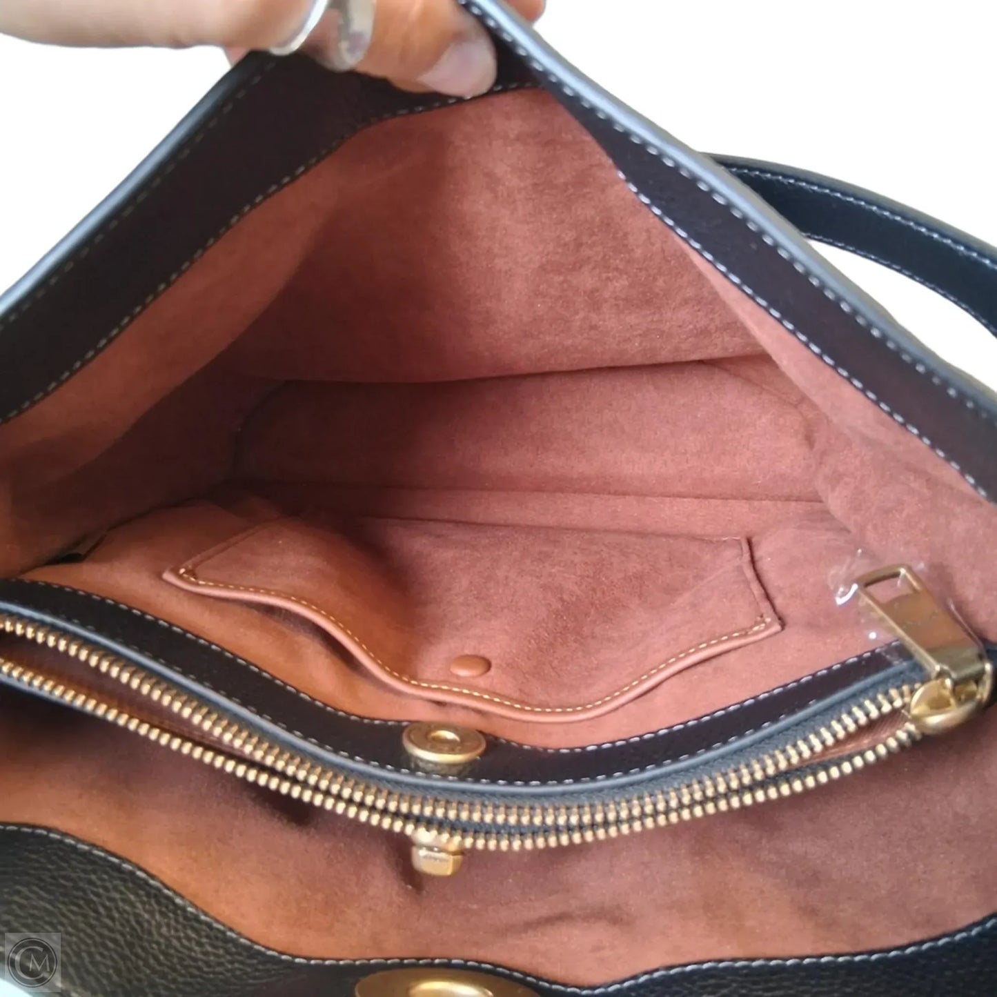 Crossbody Designer By Coach, Size: Large