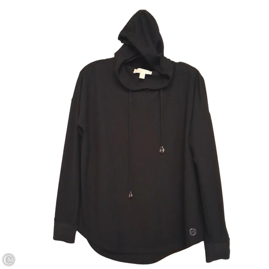 Top Long Sleeve By Michael By Michael Kors In Black, Size: M