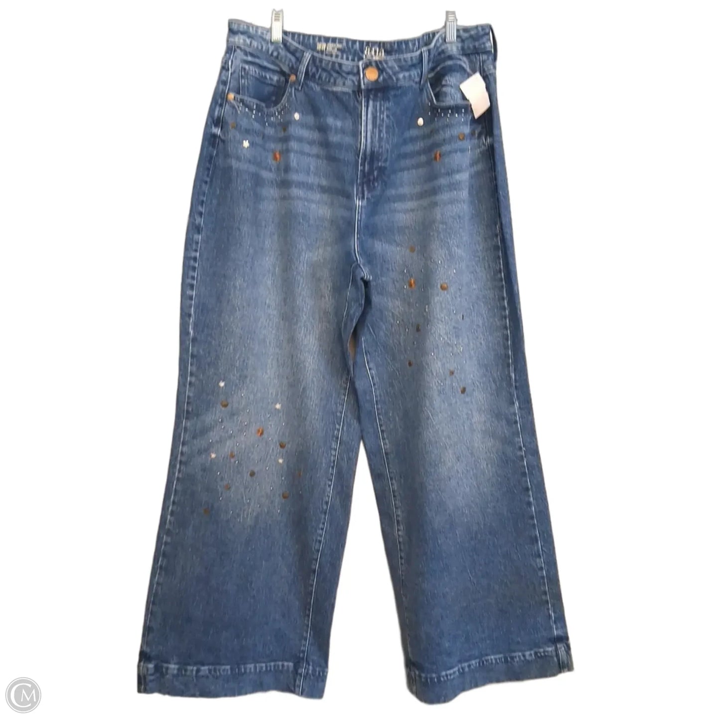 Jeans Wide Leg By Ana In Blue Denim, Size: 18