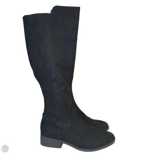 Boots Knee Flats By Style And Company In Black, Size: 5