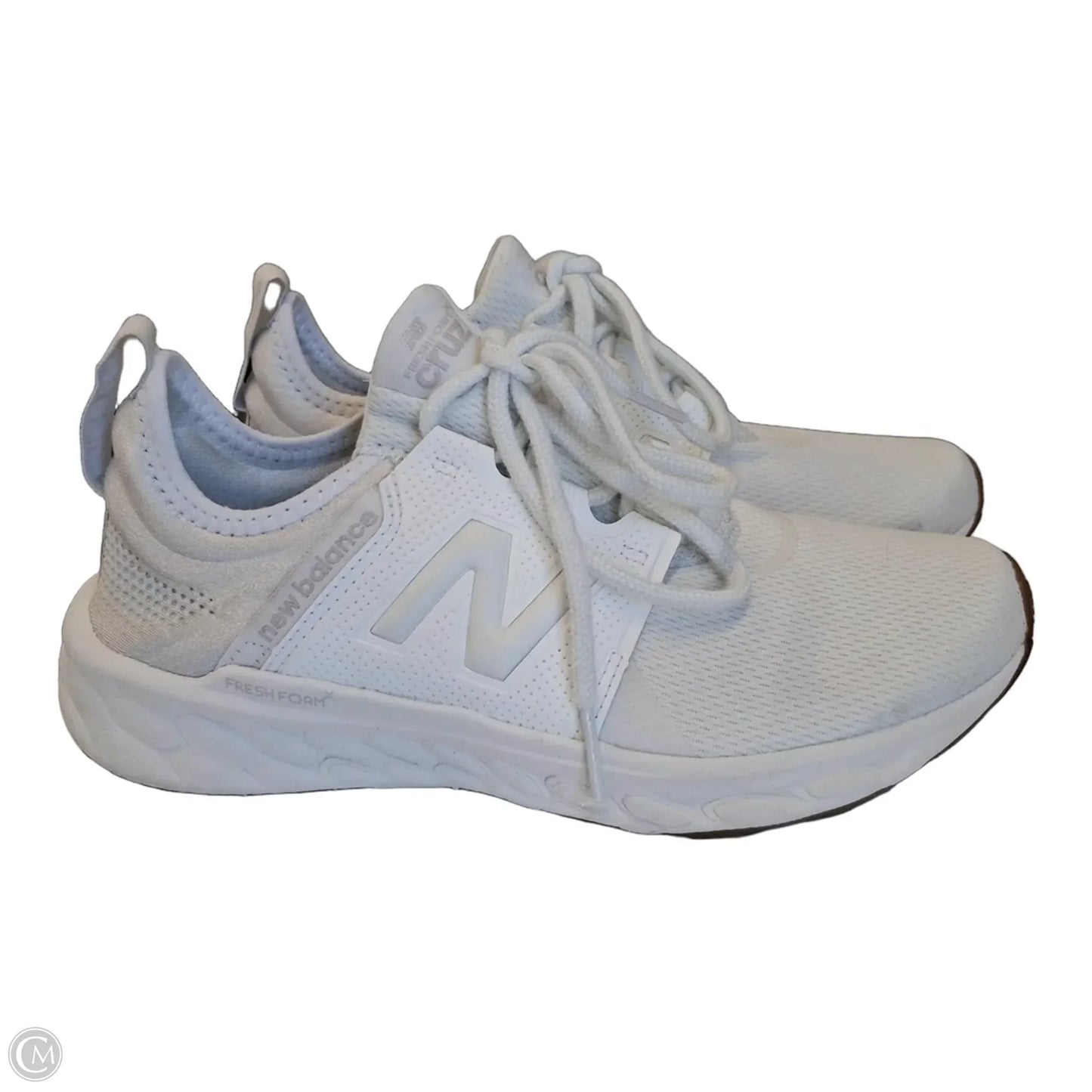 Shoes Athletic By New Balance In White, Size: 6.5