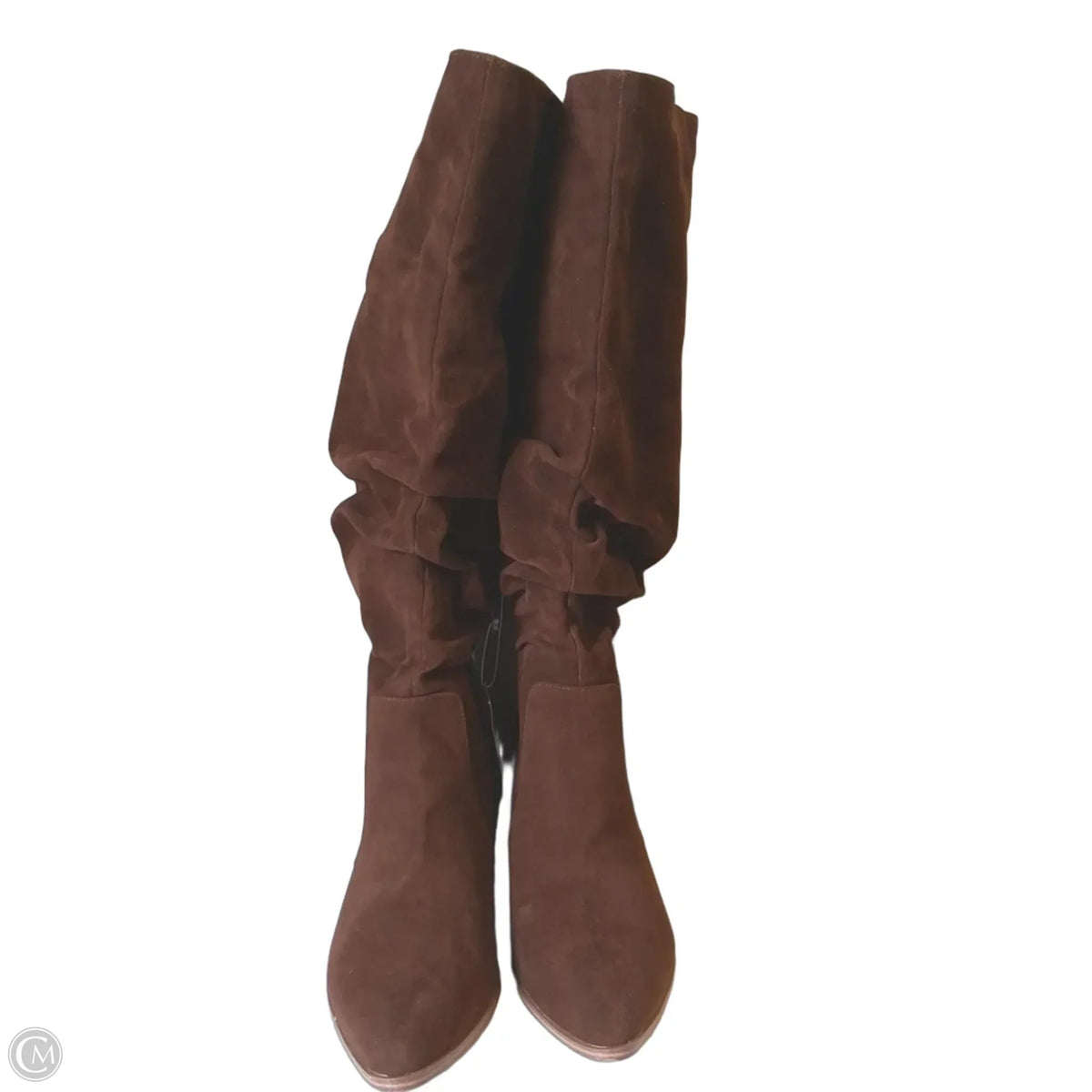 Boots Knee Heels By Amazon Essentials In Brown, Size: 10