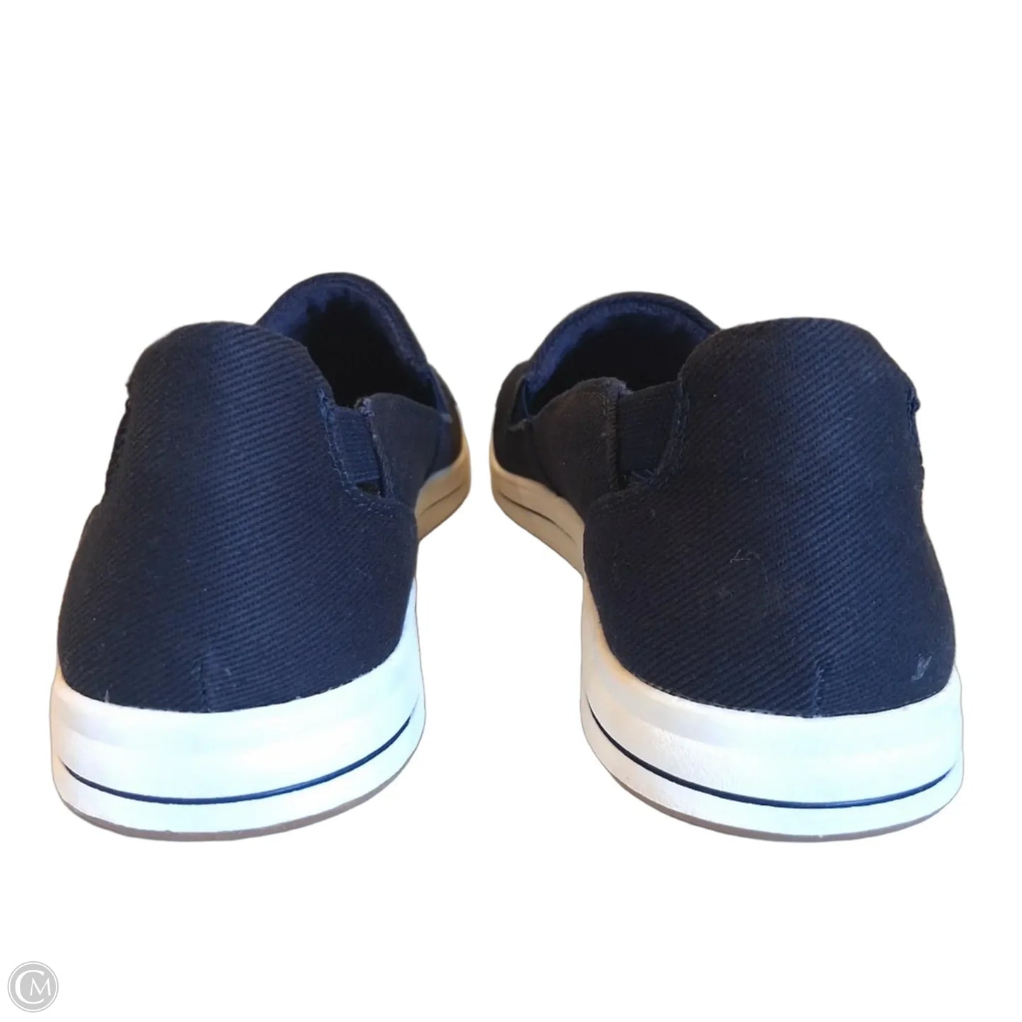 Shoes Flats By Clarks In Navy, Size: 10