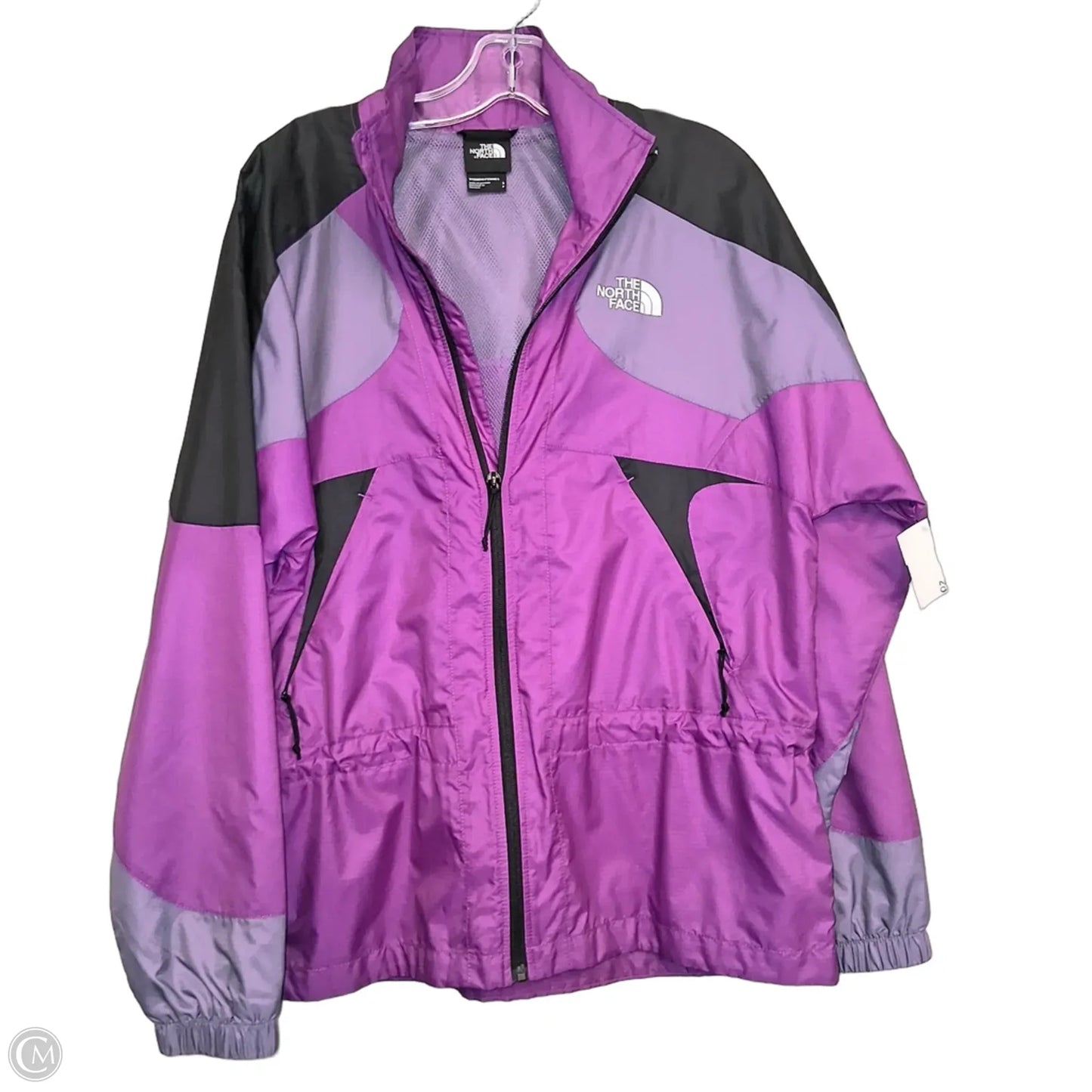 Jacket Windbreaker By The North Face In Purple, Size: S