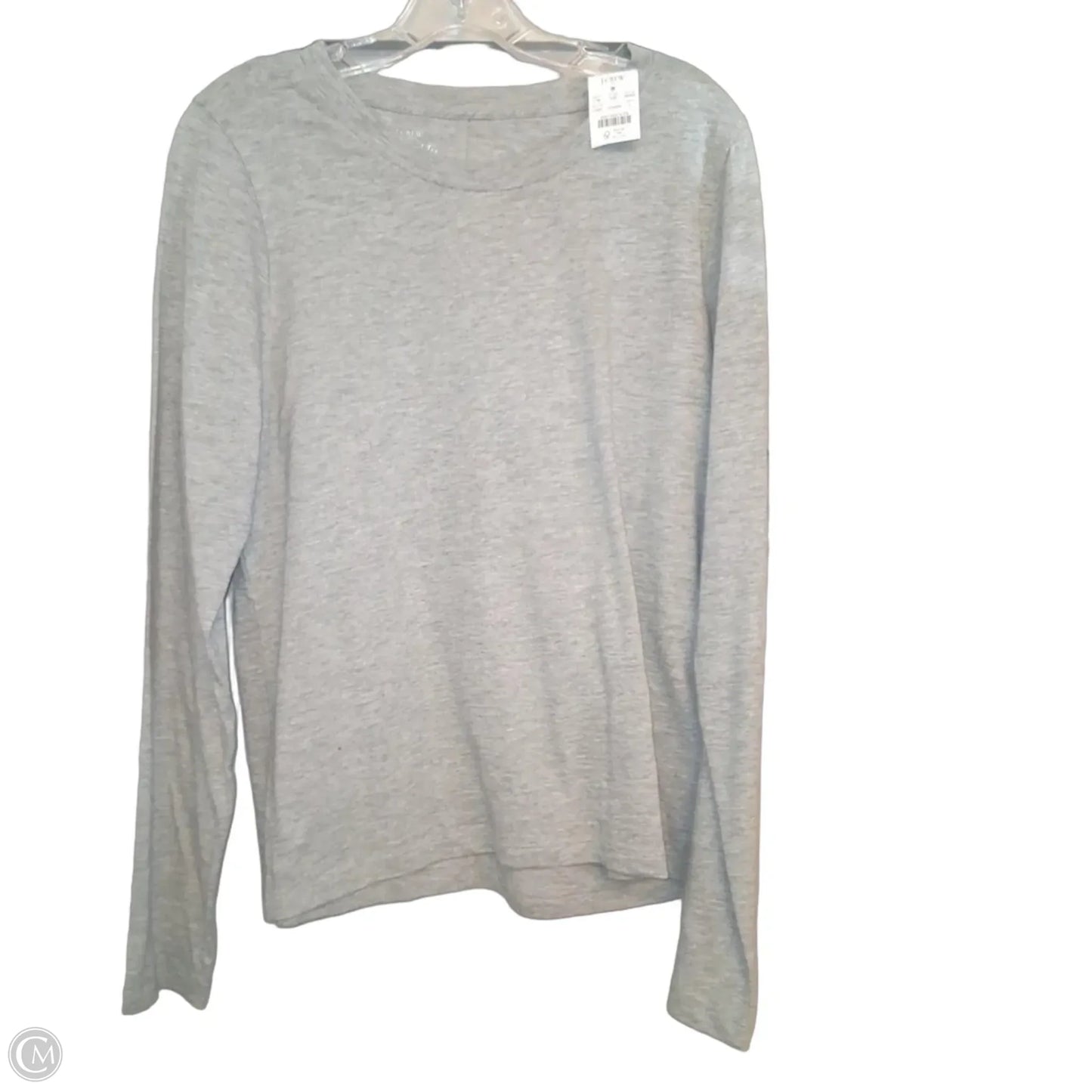 Top Long Sleeve Basic By J. Crew In Grey, Size: L