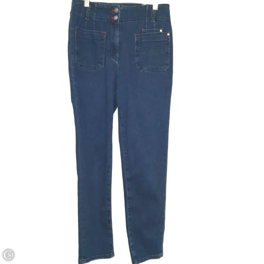 Jeans Skinny By Maeve In Blue Denim, Size: 6