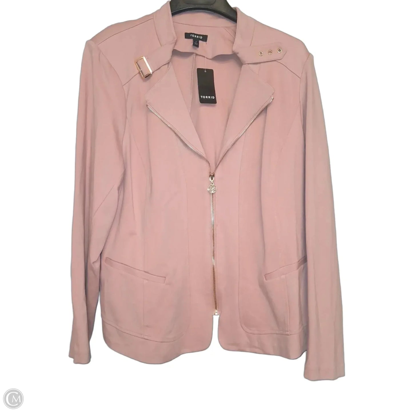 Jacket Other By Torrid In Pink, Size: 4x