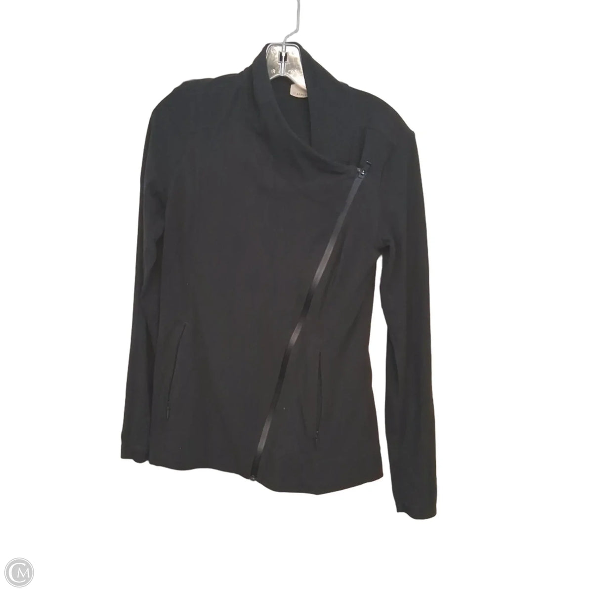 Athletic Jacket By Athleta In Black, Size: M