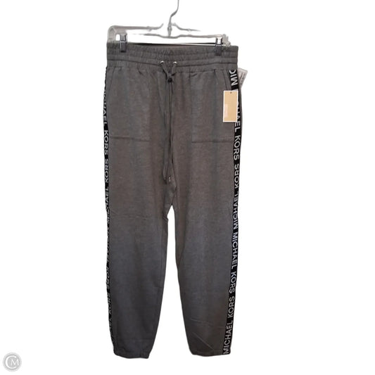 Athletic Pants By Michael By Michael Kors In Grey, Size: M
