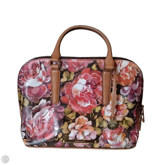Crossbody Designer By Brahmin, Size: Large