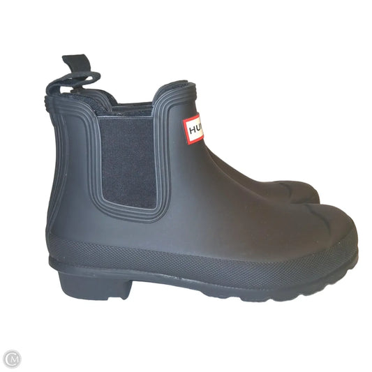 Boots Rain By Hunter In Black, Size: 6