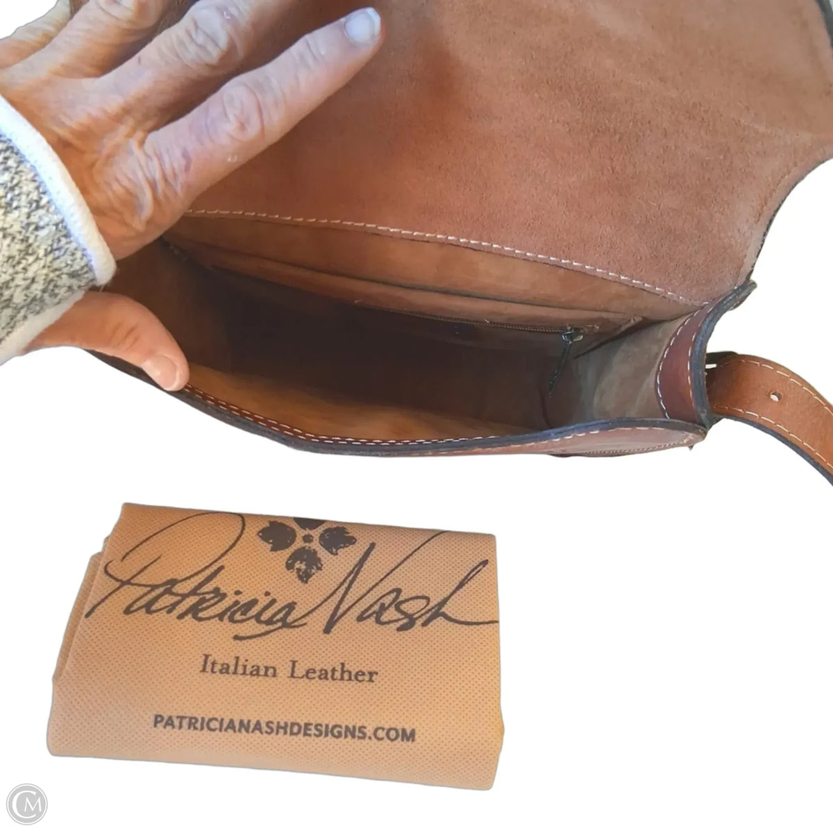 Crossbody Designer By Patricia Nash, Size: Medium