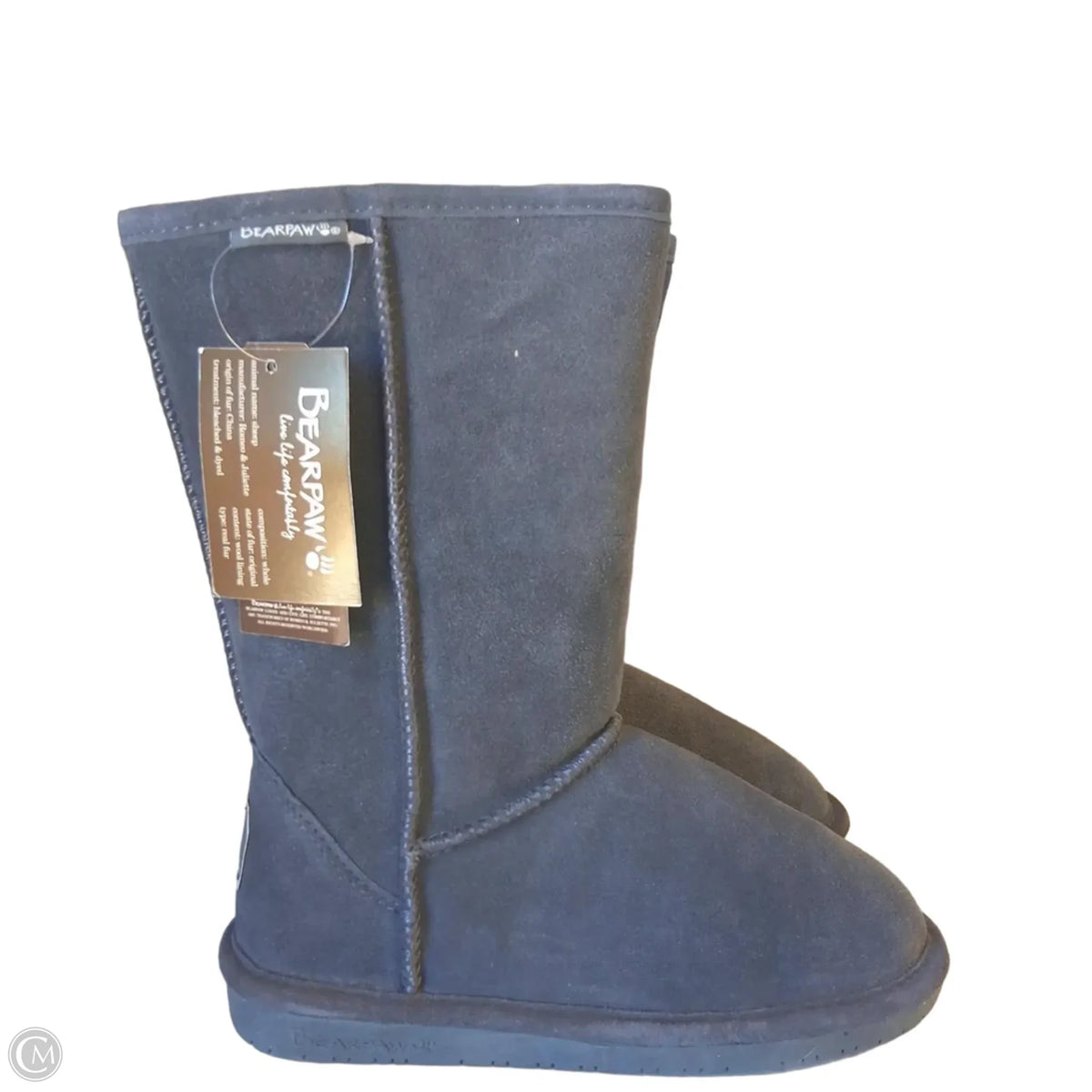Boots Snow By Bearpaw In Grey, Size: 6 new!