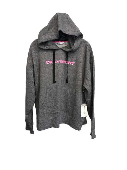 Sweatshirt Hoodie By Dkny  Size: L