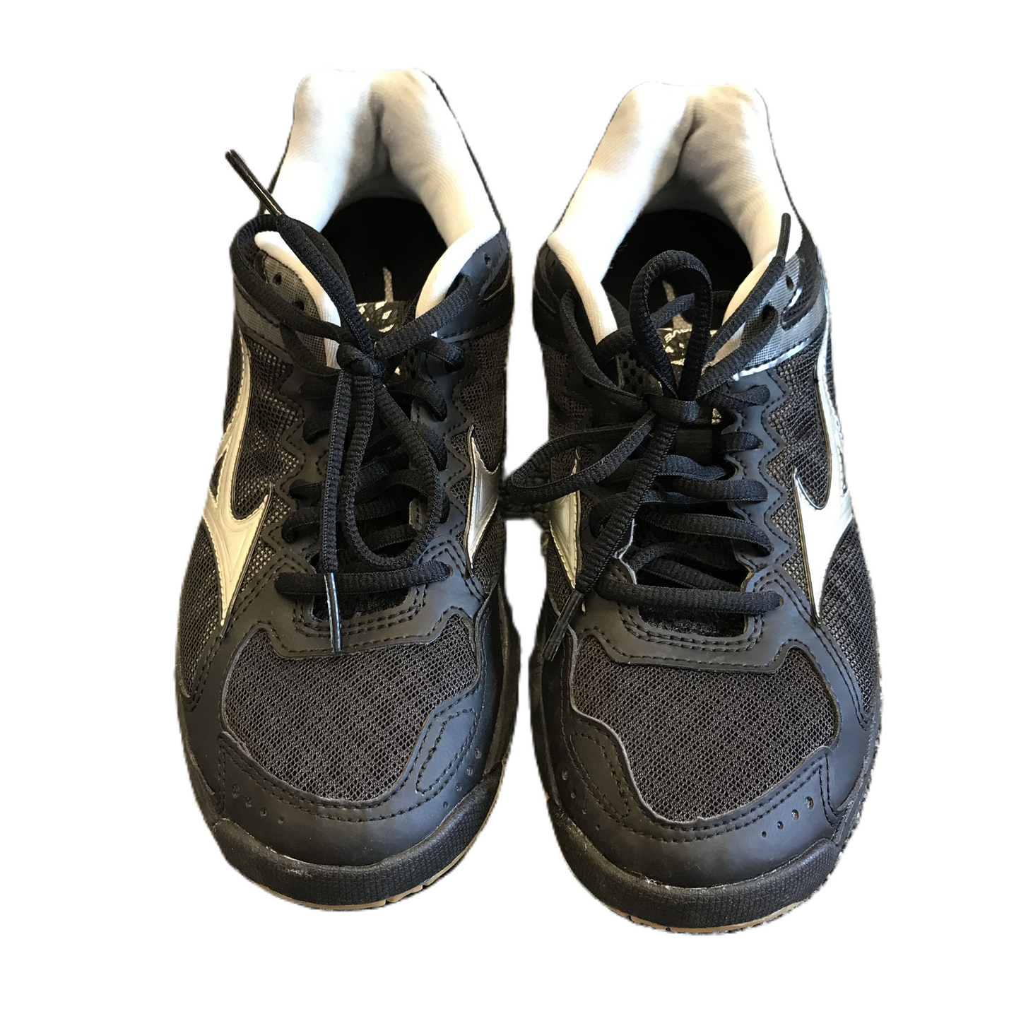 Black Shoes Athletic By Mizuno, Size: 8